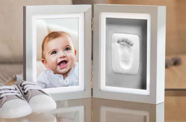 Babyprints Desk Frame, shade light gray 