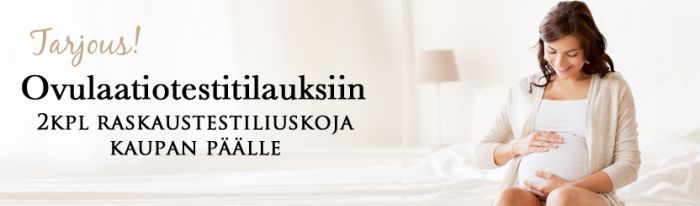 Raskaustesti ja ovulaatiotesti – testipaketit