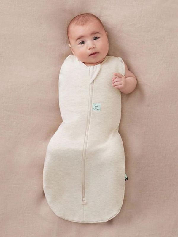 ErgoCocoon Unipussi & Kapalo 0–3kk TOG 1.0 – Oatmeal Marle