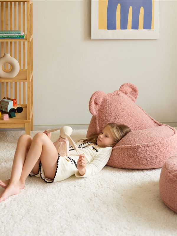 Wigiwama - Lasten säkkituoli Teddy Guava Bear