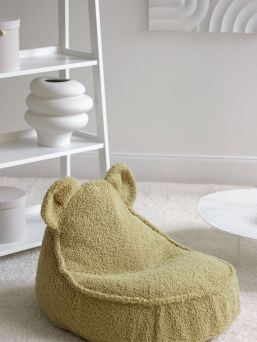 Matcha Bear Säkkituoli lapselle – Pehmeä teddy lastenhuoneeseen