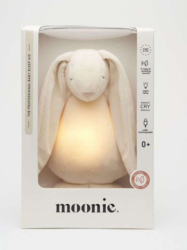Moonie unipupu 2.0 - rauhoittaa lapsen unille, vaalea