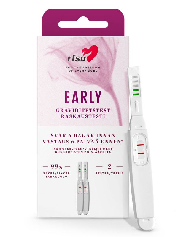 Raskaustesti RFSU puikko 1kpl