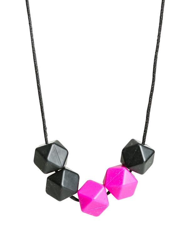 Imetyskoru (musta-fuksia)