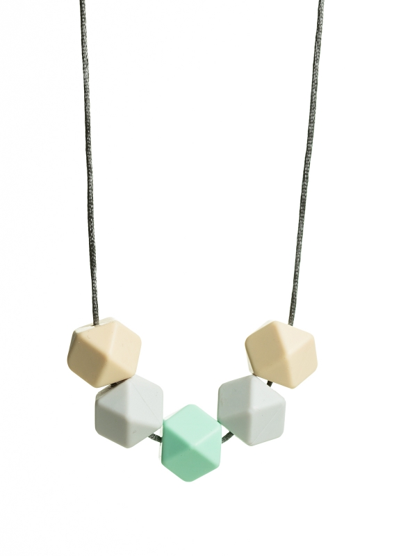 Imetyskoru (ivory-vaaleanharmaa-minttu)