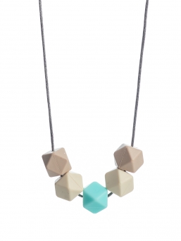 Imetyskoru (beige-ivory-vaaleanturkoosi)