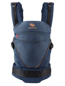 Manduca - XT kantoreppu - Denimblue-toffee