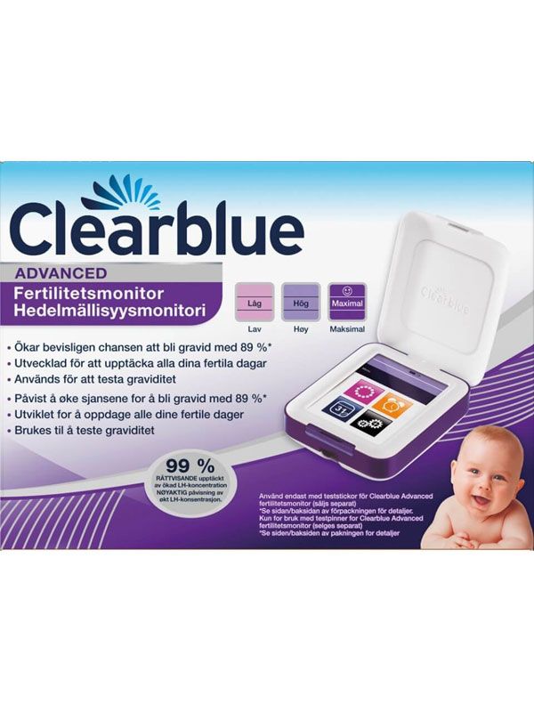 Uusi Clearblue hedelmällisyysmonitori 1kpl