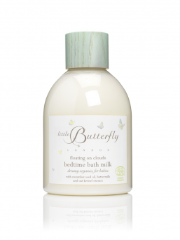 Little Butterfly London - vauvan unelmankevyt kylpymaito -  floating on clouds bedtime bath milk 250ml 