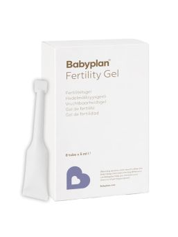 Babyplan Fertilitetsgel siittiöystävällinen liukuvoide 8x5 ml