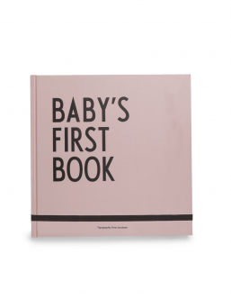 Design Letters Baby´s First Book vauvakirja (rosa)