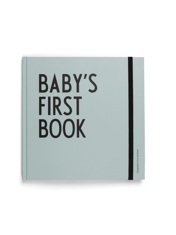 Design Letters Baby´s First Book vauvakirja (turkoosi)