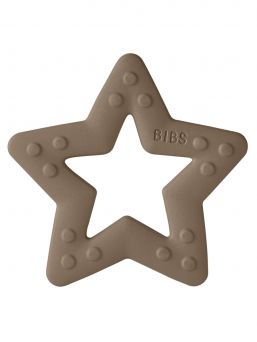 BIBS - vauvan purulelu star - dark oak