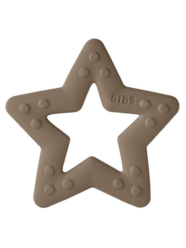 BIBS - vauvan purulelu star - dark oak