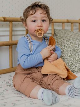 BIBS - Cuddle Kangaroo uniliina - Blush