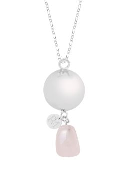 Bolakoru äidille, babybell Linn Rose quartz | PROUD MAMA