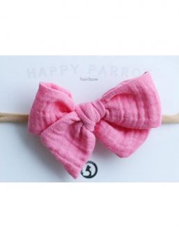 Happy Parrot Rusettipanta Muslin collection - Bubblegum