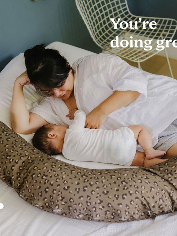 Buddy imetystyyny / vartalotyyny, leopard bronze