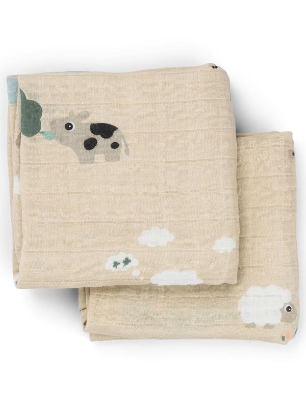 Harsoliina 2-pack 70x70 - Tiny farm - Done By Deer