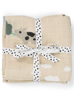 Harsoliina 2-pack 70x70 - Tiny farm - Done By Deer