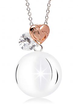 MAMIJUX - bolakoru raskausaikaan - white crystal charm