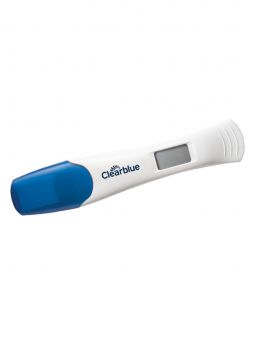 Clearblue Digital Early Detection raskaustesti -  ainoa raskaustesti, joka rauhoittelee testin tekemisen ajan. Tarkka lukema jo alkuraskauden aikana ja tuo mielenrauhaa sisäänrakennetulla aikalaskurillaan, kun odotat tulosta.
