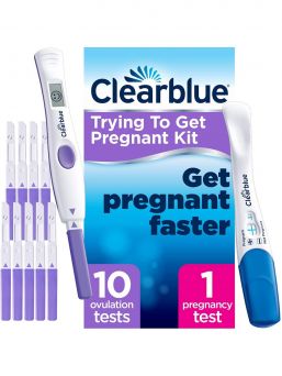 Ovulaatiotestit Clearblue Trying for a baby kit 10+1 kpl
