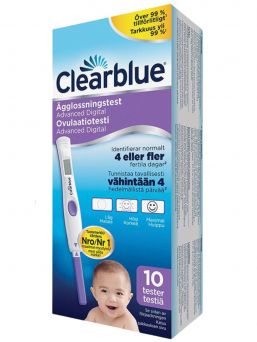 Clearblue Dual Hormone ovulaatiotesti 10 kpl