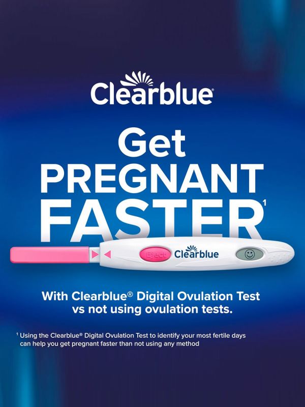 Clearblue Ovulaatiotesti Digital 30 kpl – tarkka testi raskauden suunnitteluun