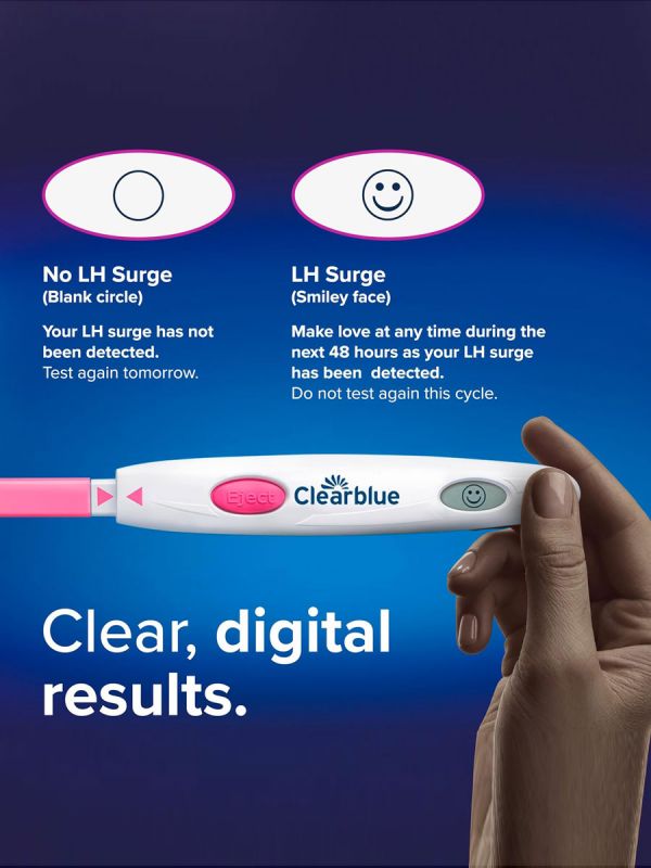 Clearblue Ovulaatiotesti Digital 30 kpl – tarkka testi raskauden suunnitteluun