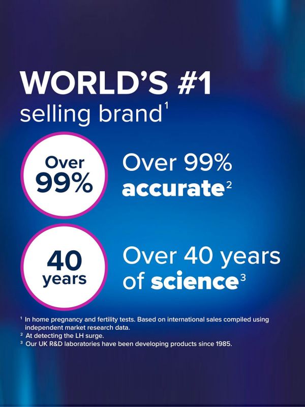 Clearblue Ovulaatiotesti Digital 30 kpl – tarkka testi raskauden suunnitteluun