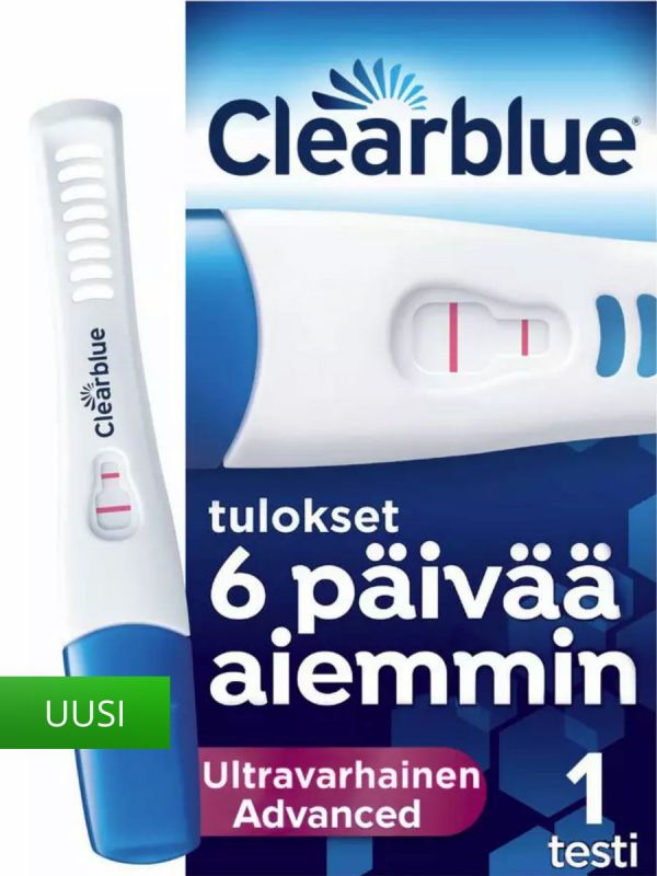 Clearblue Ultra Early Advanced raskaustesti - 1 kpl
