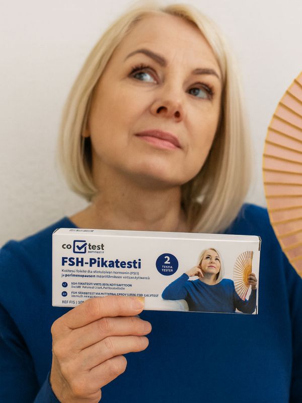 Co-Test Hedelmällisyys- ja Vaihdevuositesti (FSH) 2kpl – hedelmällisyyden arviointiin