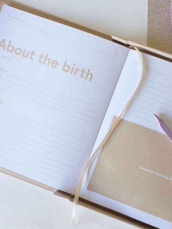 Design Letters - Baby´s First Book Vol 2 vauvakirja - Beige