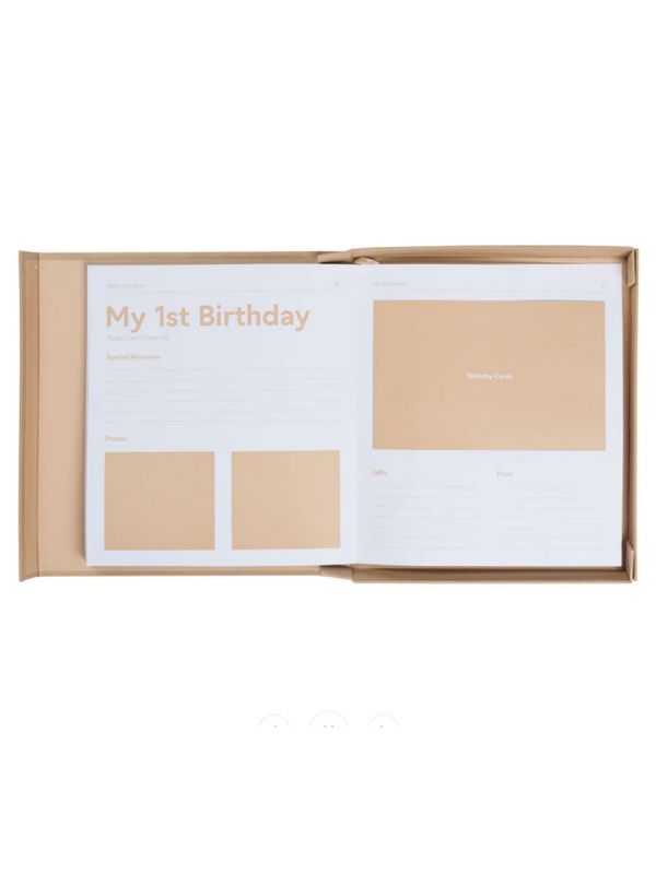 Design Letters - Baby´s First Book Vol 2 vauvakirja - Beige