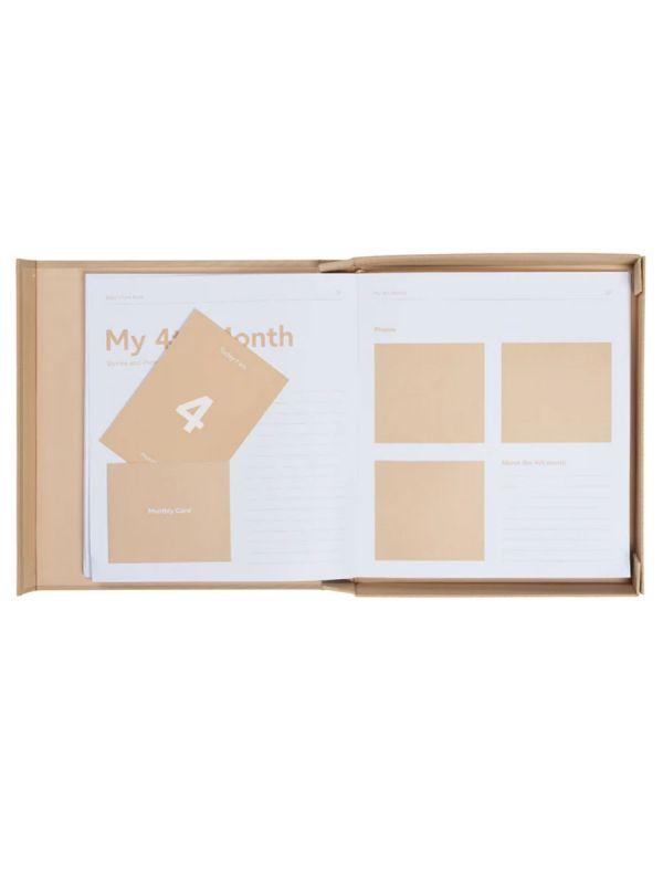 Design Letters - Baby´s First Book Vol 2 vauvakirja - Beige