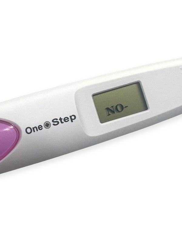 Digital Raskaustesti One Step. One Step DIGITAL -raskaustesti antaa selkeän vahvistuksen tulokselle. Herkkyys 25 mIU/ml.