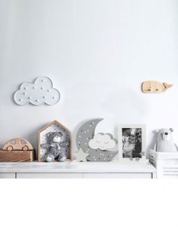 Dooky - moonlight kehys valoilla - warm grey