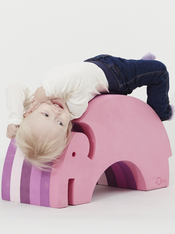 bObles Elefantti marmori-rosa, kehittää lapsen motoriikkaa
