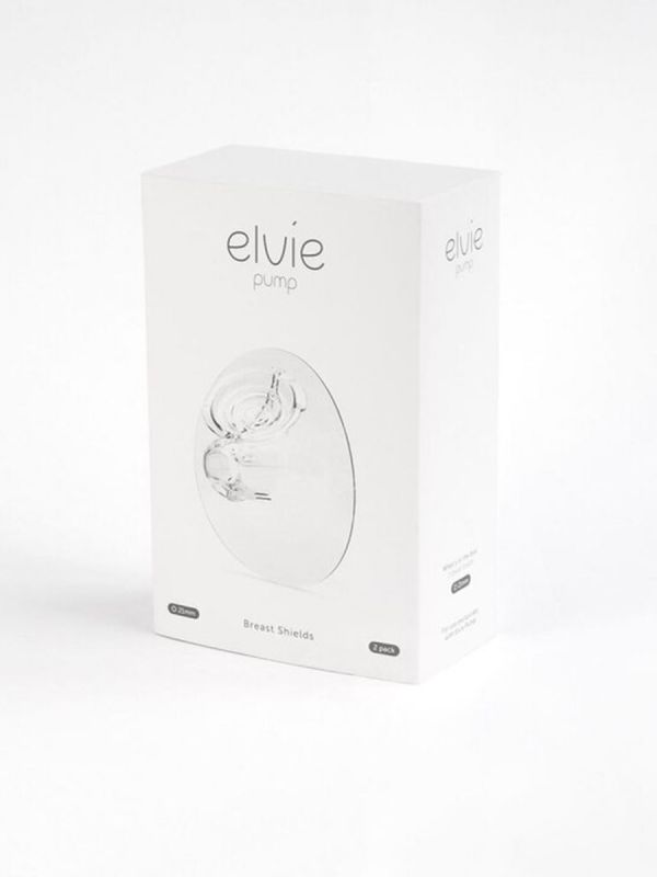 Elvie Pump rintasuppilot 21mm, jotka sopivat Elvie Pump rintapumppuun. Soveltuvat pienirintaisemmalle kuin mitä pumpun mukana tulevat suppilot 28mm ja 24mm.