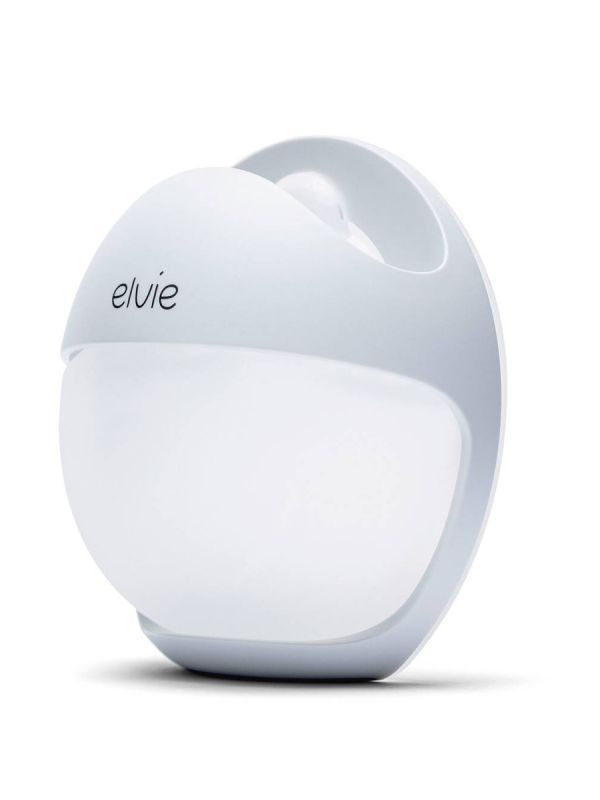Elvie Curve alipainepumppu on puettava rintapumppu, joka on helppokäyttöinen, kevyt ja jonka otat helposti mukaan. Paina pumpun kylkeä muodostaaksesi alipaineen ja anna maidon virrata säiliöön.