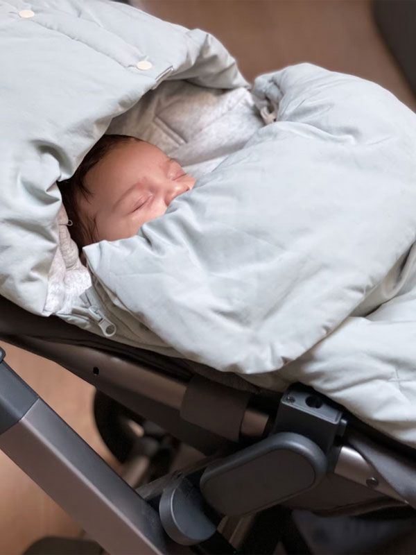 Bebepod Airy lämpöpussi kevääseen ja syksyyn, Bondi Blue