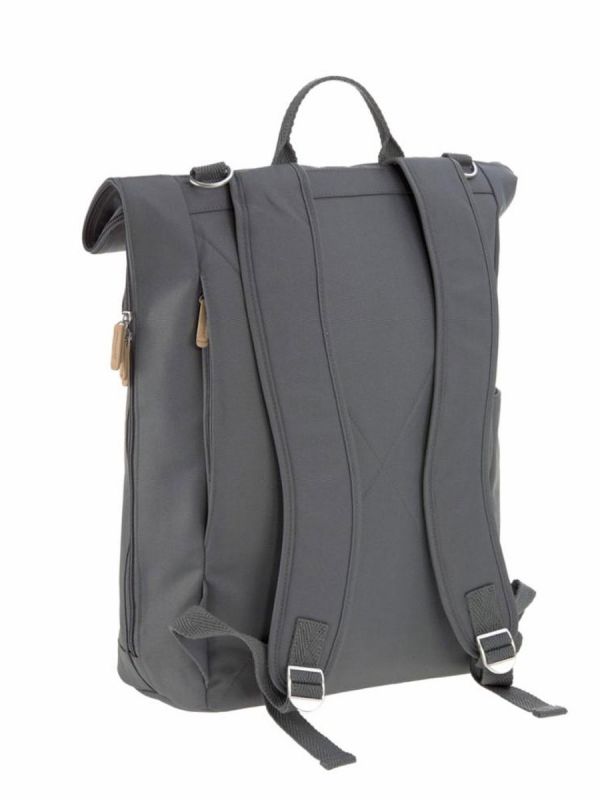 Lässig - Hoitolaukku Rolltop Backpack, Anthracite