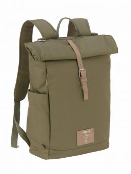 Lässig - Hoitolaukku Rolltop Backpack, Olive