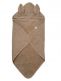 Huppupyyhe lapselle, pupunkorva warm taupe