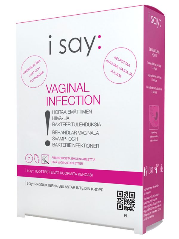 i say - emätintulehduksen hoitoon