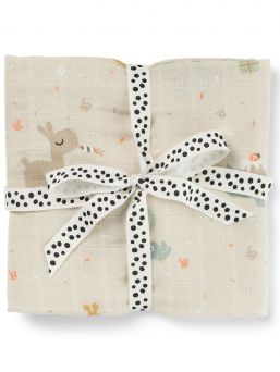 Iso harsoviltti 120x120 Celebration Sand - Done By Deer