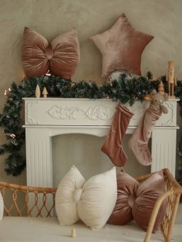 Joulurusetti tyyny, premium ecru