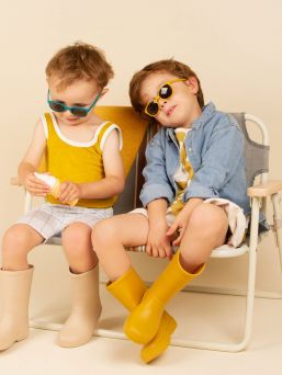 Ki ET LA Little Kids - aurinkolasit lapselle 1-2 vuotta, mustard