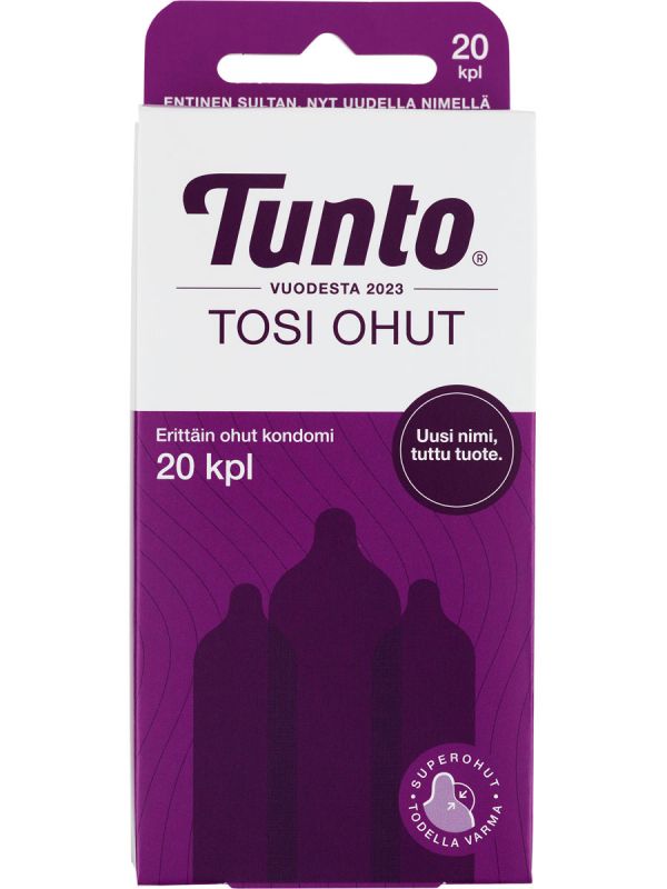 Kondomi Tunto tosi ohut 5 kpl